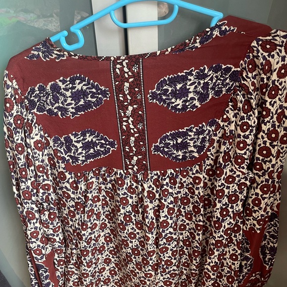 Lucky Brand . Boho shirt . Gently used - Picture 3 of 3